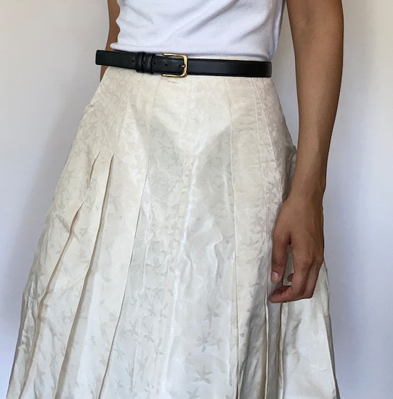 Vintage Zac Posen Silk Blend Skirt