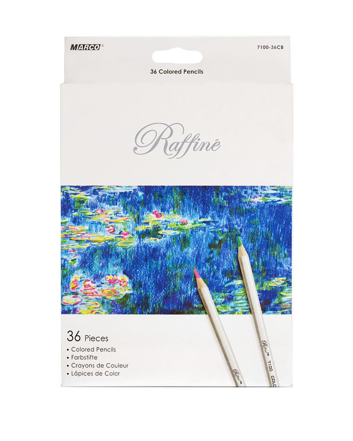 Colored pencils Marco Raffine 36 colors 710036CB Etsy