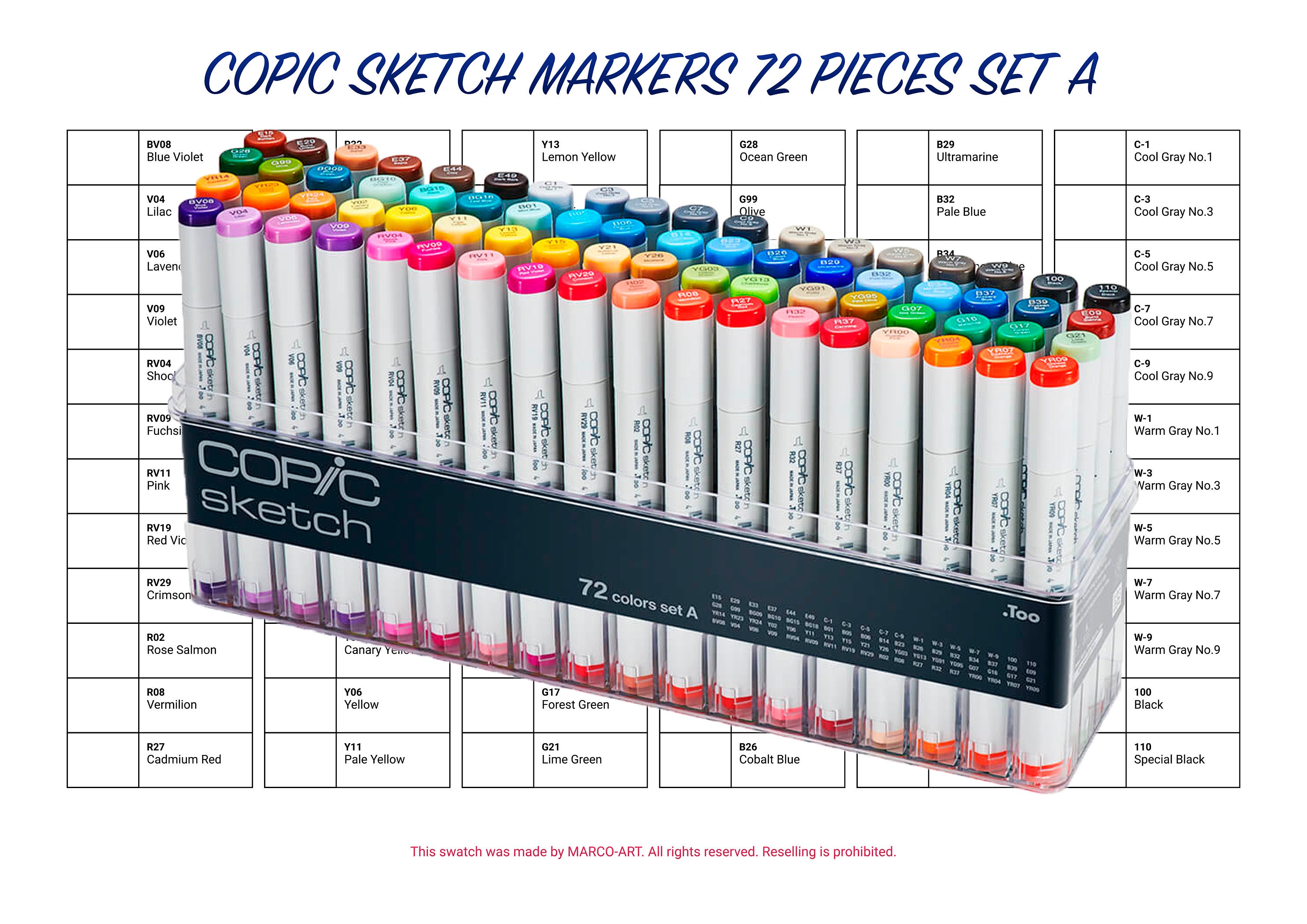 Caliart Markers 72 Gift Pack – CraftWork Studios