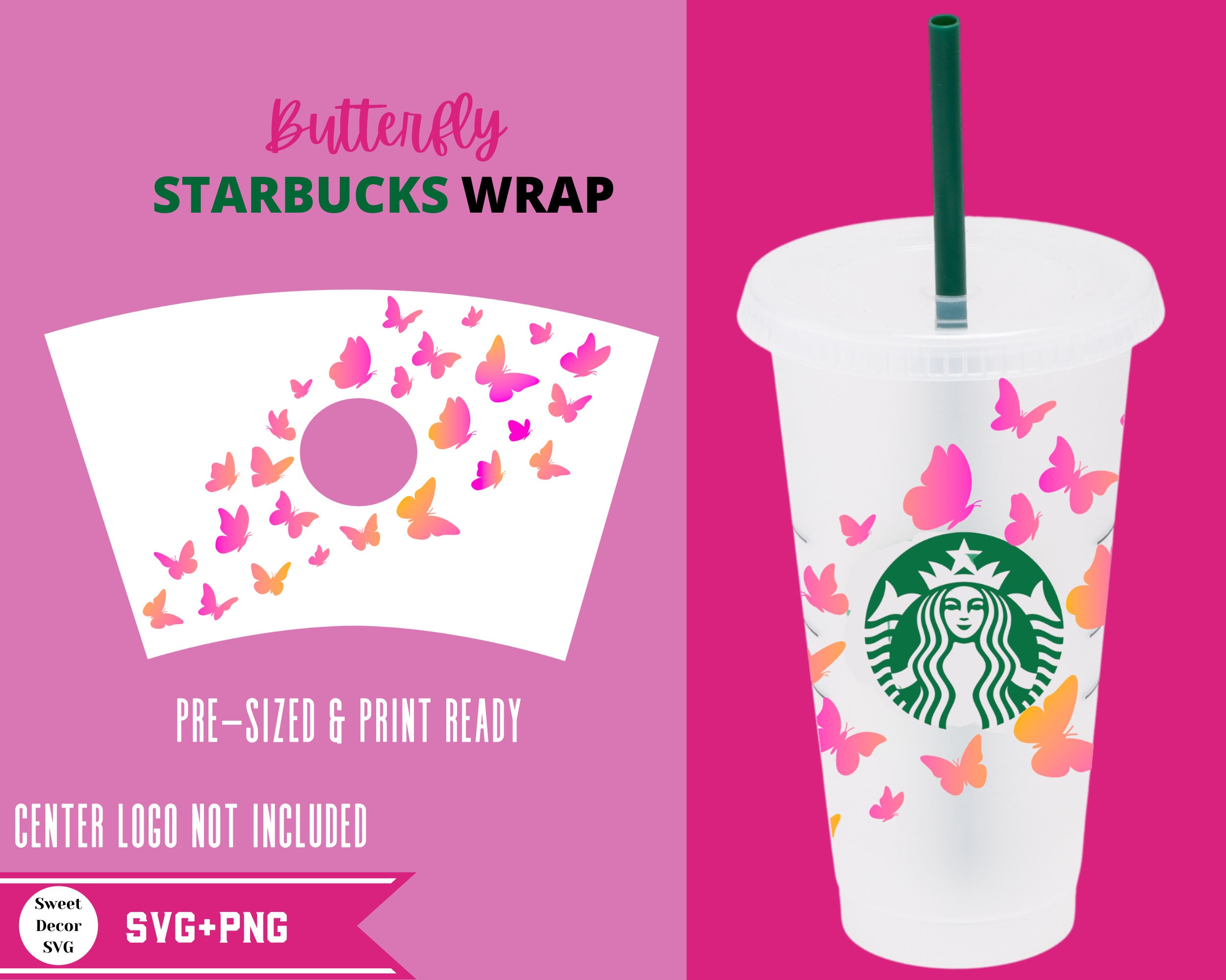 Free Free 256 Butterfly Starbucks Wrap Svg SVG PNG EPS DXF File