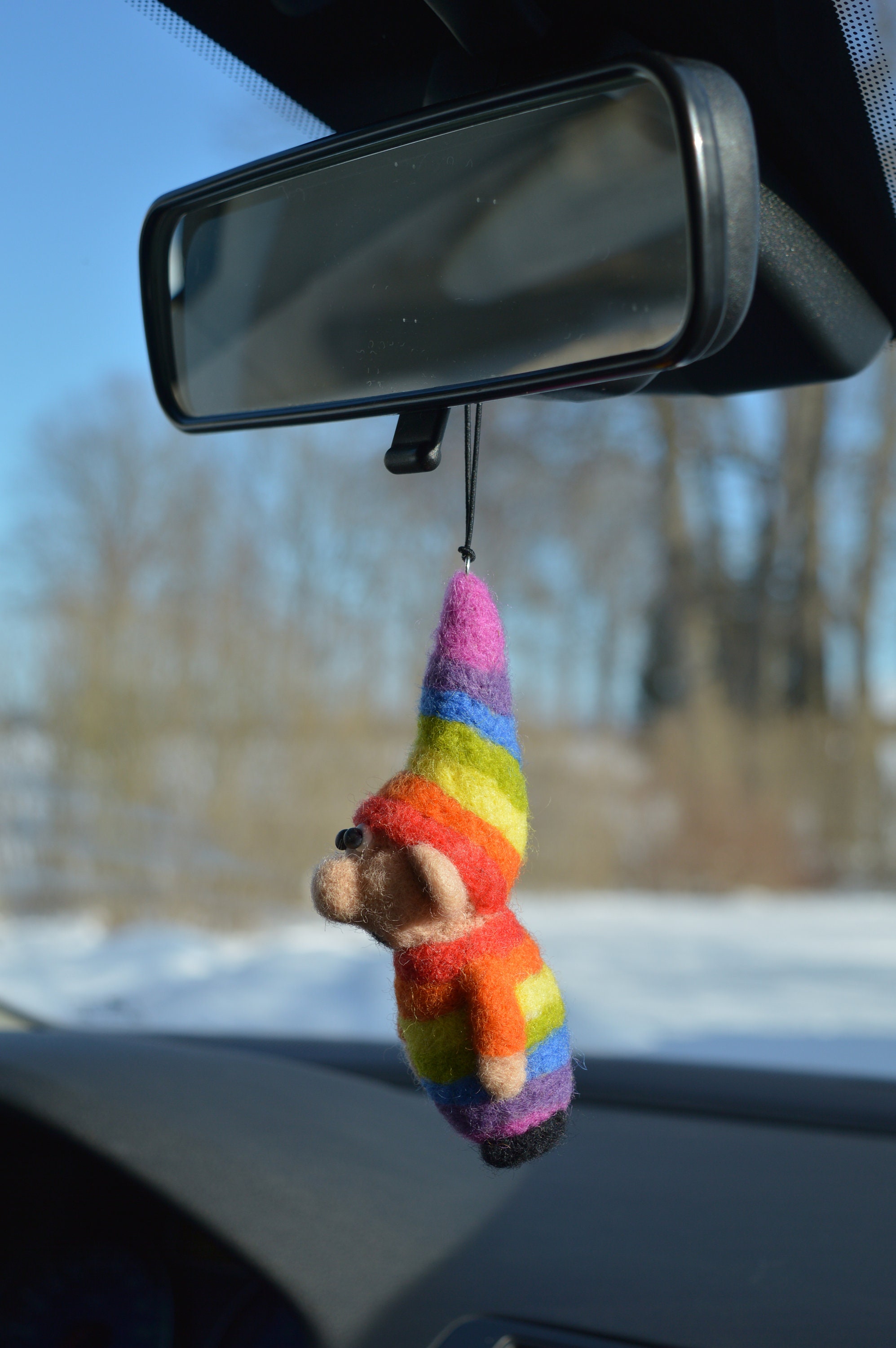 Hanging Car Decoration Rear View Mirror Charm Auto Etsy