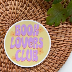Book Club Sticker
