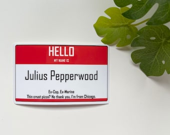 NG Pepperwood Name Tag Sticker
