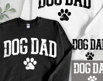 Dog Dad SVG, Dog Dad Varsity, Dog Dad PNG, Dog Paw Png SVG, Fur Dad Png Svg, Dog Dad Arched Png Svg Eps, Dog Dad distressed, dog Dad grunge.