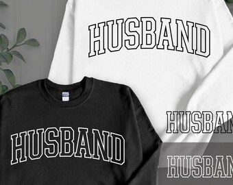Husband Varsity SVG, Husband arched SVG, Husband T-Shirt Svg, Wedding Svg, Wedding Anniversary Svg, Husband distressed png svg eps dxf
