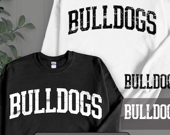 Bulldogs SVG PNG, Bulldogs Distressed Png, Bulldogs Mascot svg, Bulldogs Cheer svg, Bulldogs Vibes svg, Team Spirit Png, Bulldogs Sport svg