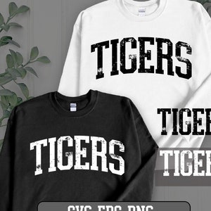 Tigers SVG PNG, Tigers Distressed Png, Tigers Mascot svg, Tigers Cheer svg, Tigers Vibes svg, Team Spirit, Tigers Sport svg, Tigers Grunge