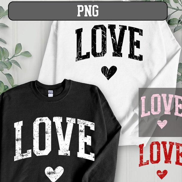 Love SVG, Love png, Love png designs, Varsity Love SVG - valentine png svg - Groovy Love Svg,  svg love, Cut File, Wife,  Png, Dxf SVG