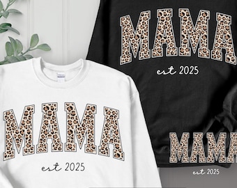 Mama Est 2025 bundle, Mama Est 2025 png, Leopard Mama png, Cheetah Mama png, MAMA Varsity arched, Leopard Mama est 2026, Digital download