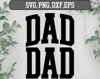 VADER Varsity SVG, vader svg, Vaderdag SVG, Happy Fathers Day, beste papa Svg, gesneden bestand Cricut Svg, silhouet, cameo, papa gebogen svg