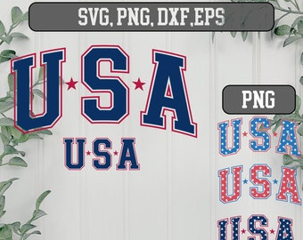 EE. UU. Png SVG, 4 de julio Svg Png, diseño de EE. UU. SVG, EE. UU. Png, América SVG, Bandera patriótica, Svg patriótico, Día de la Independencia Svg Png