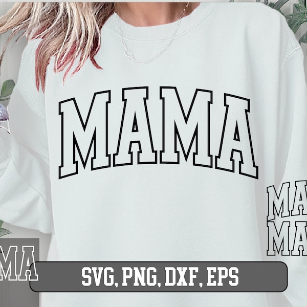 Mama png bundle, Mama png, Mama svg, mama svg file, Mama Arched png, mom svg, mom svg files, Mama Varsity SVG, Mama Outline svg