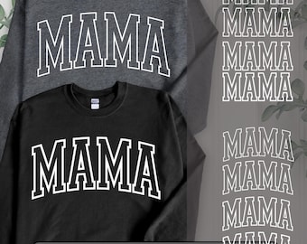 Mama png bundle, Mama png, Mama svg, mama svg file, Mama Arched png, mom svg, mom svg files, Mama Varsity SVG, Mama Outline svg