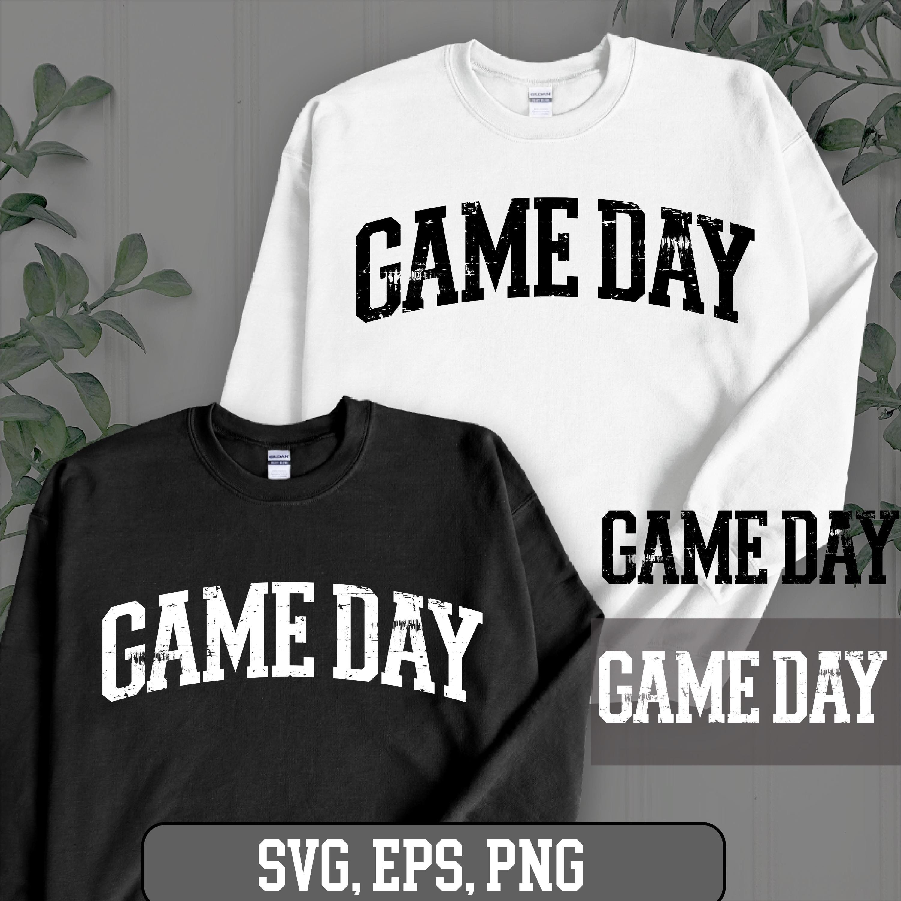 Game Day SVG PNG EPS, Game Day T-Shirt, Football Mom Svg, Sports T-Shirt Svg, Game Day Distressed Png, Game Day Cheer svg, Team Spirit Png