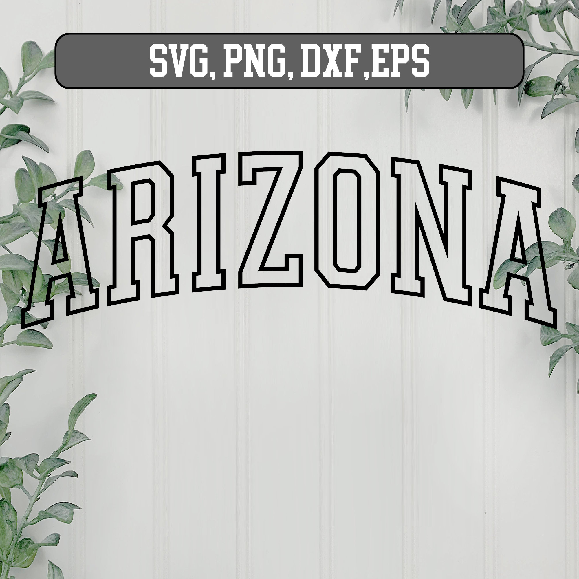 Arizona SVG, Arizona Png - Arizona Outline SVG, Arizona Shirt Svg ...