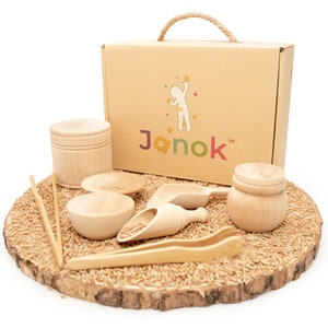  JANOK Playdough Tools Set for Kids, Wooden Playdough Tools, Playdough  Toys for Kids, Sensory Bin Tools, Playdough Accessories for Toddler, Wooden  Play Dough Sets for Kids
