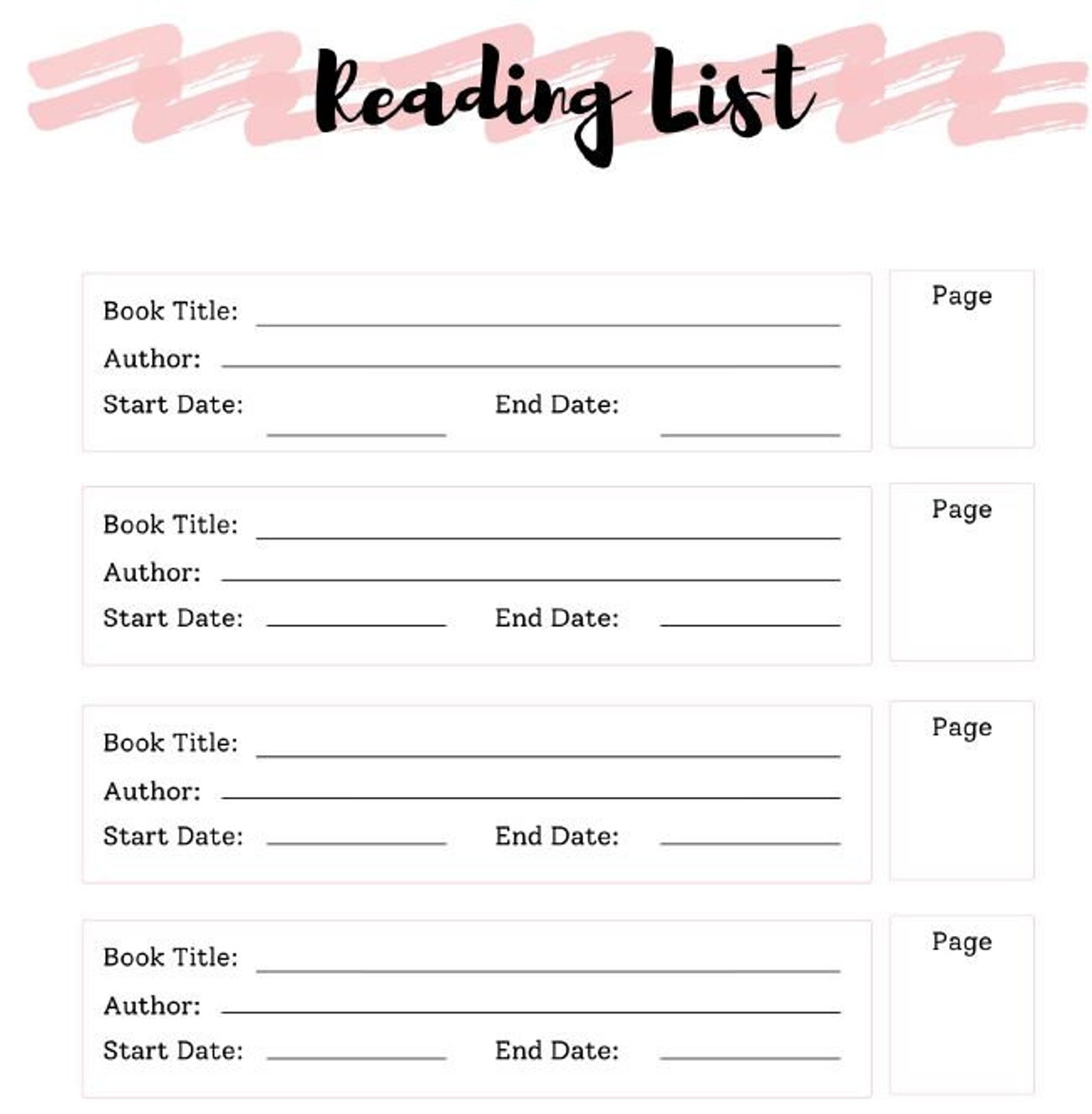 Female Weight Loss Journey Tracker - Digital Download - Etsy