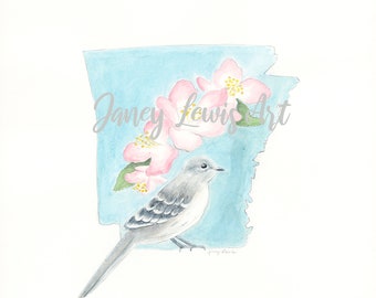 Arkansas State Flower - Etsy