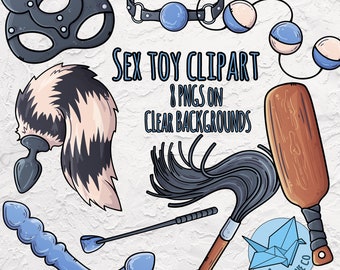 Sex Toy Clipart - Instant Download  - Commercial use