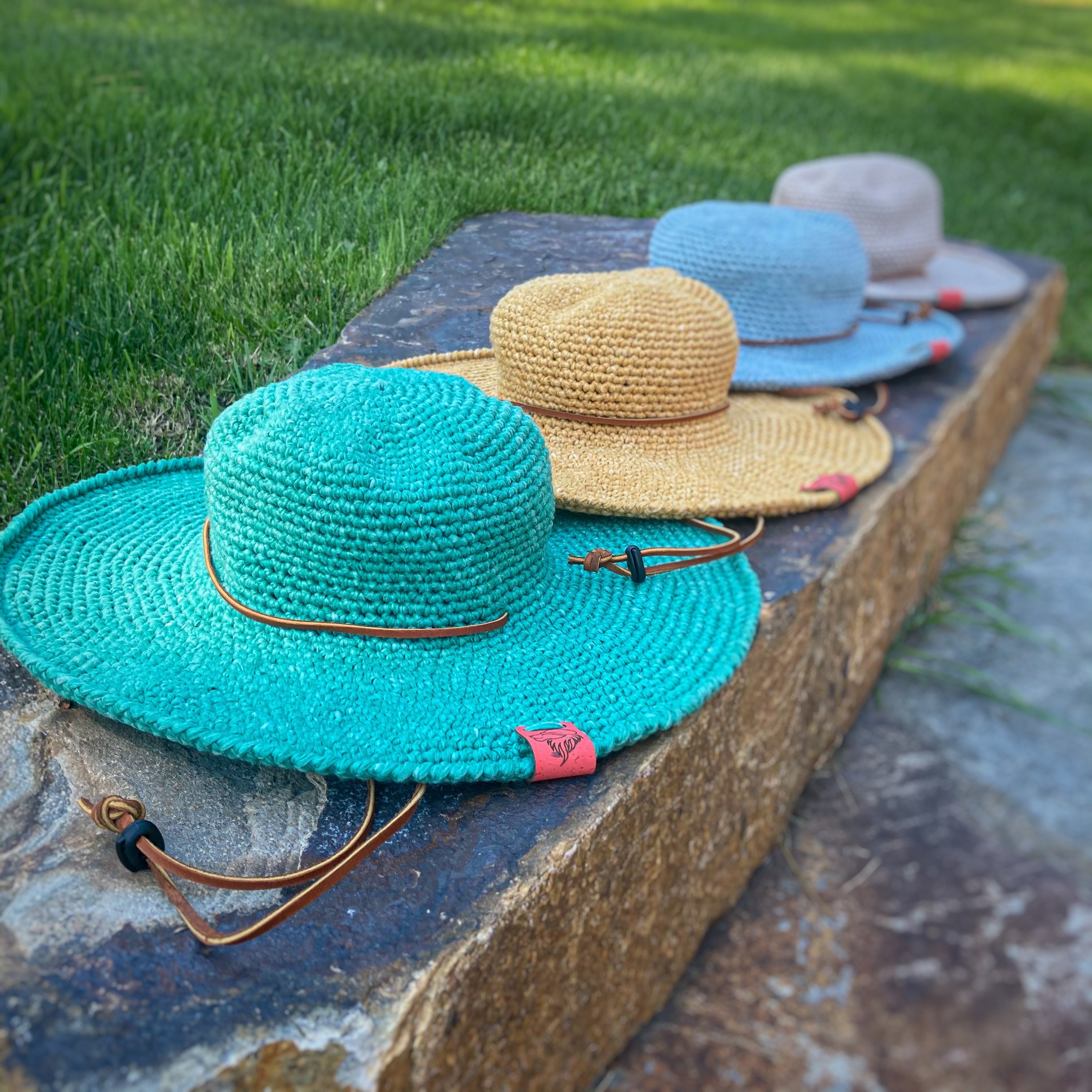 Cleo Sun Hat Crochet Sun Hat Handmade Sun Hat Etsy