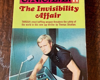 The Man from UNCLE- The Invisibility Affair vintage paperback book