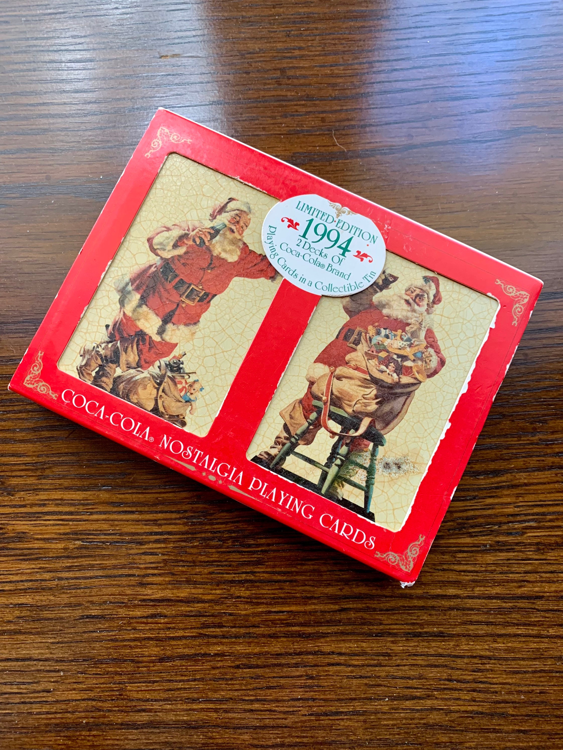 Vintage Coca-cola Brand Nostalgia Playing Cards - Etsy