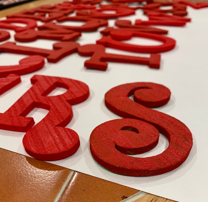 Foam Alphabet Letters - Etsy