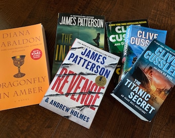Paperback Mystery/Thriller/Adventure Books