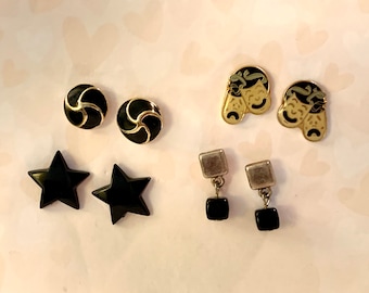 Vintage Earrings (Lot of 4)