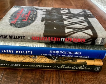 Sherlock Holmes books by Larry Millett (lot of three books)