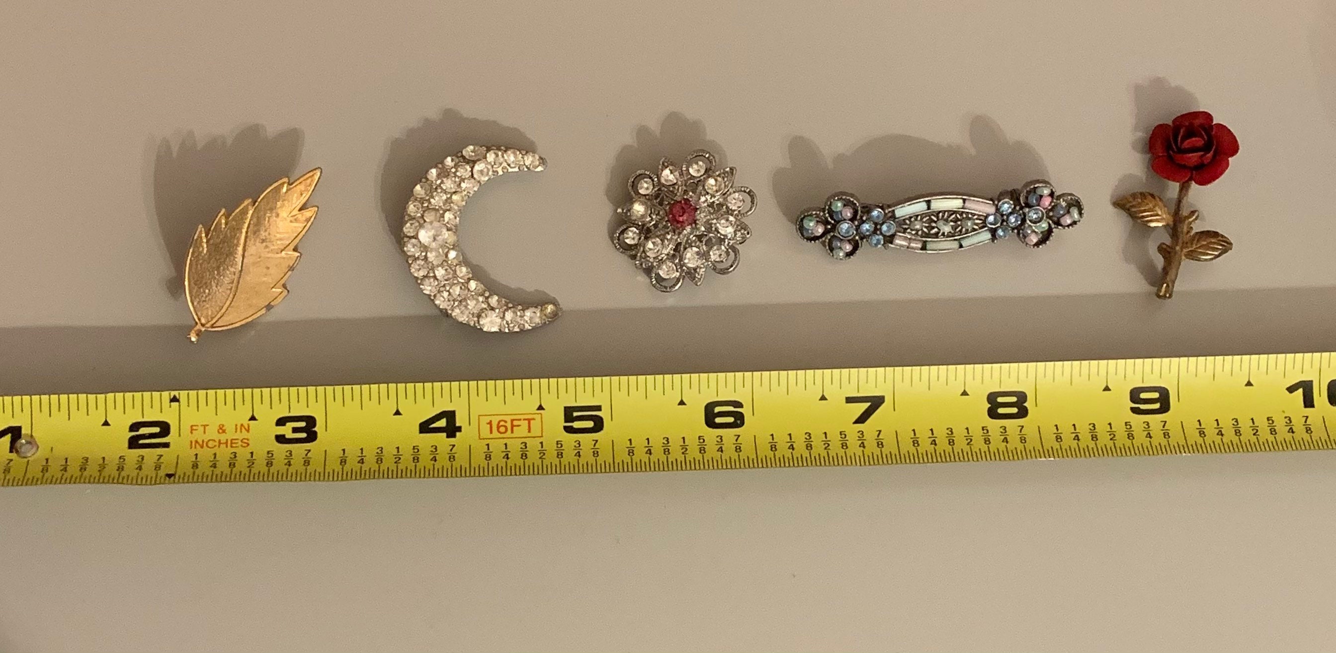 Lot of 5 Vintage Pins Etsy