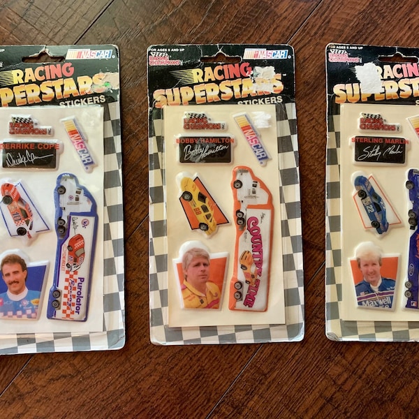 Nascar Stickers Etsy