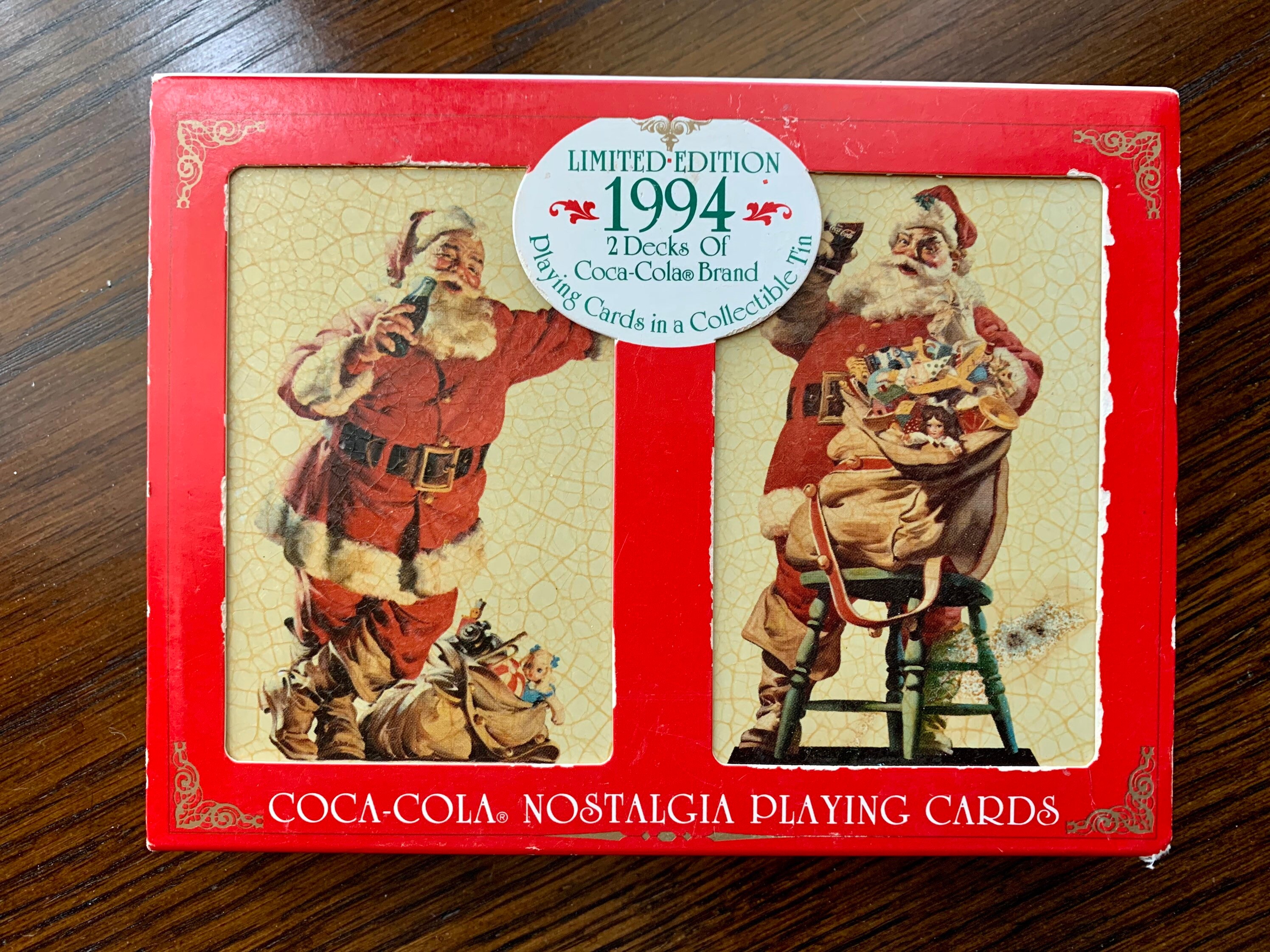 Vintage Coca-cola Brand Nostalgia Playing Cards - Etsy