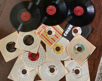 Lot of 17 miscellaneous records