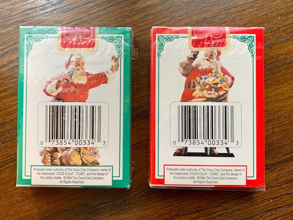 Vintage Coca-cola Brand Nostalgia Playing Cards - Etsy