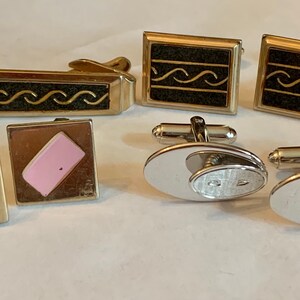 Cuff links and Tie Clip