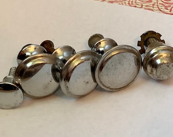 Lot of Vintage Metal Knobs
