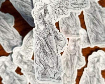 Nike of Samothrace | Winged Nike of Victory Vinyl Sticker