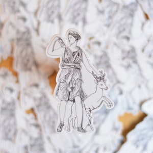 Déesse Diane | Sticker vinyle Artemis