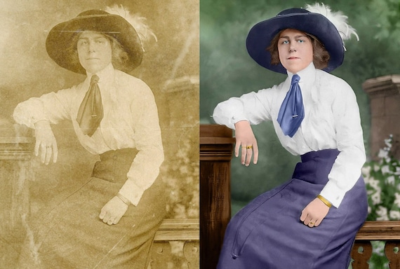 Old Photo Repair, Colorize Photo, Photo Restoration, Photo Restore, Vintage Photo Editing, Repair Damaged Photo - Digital File