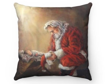 Santa Baby Pillow Etsy