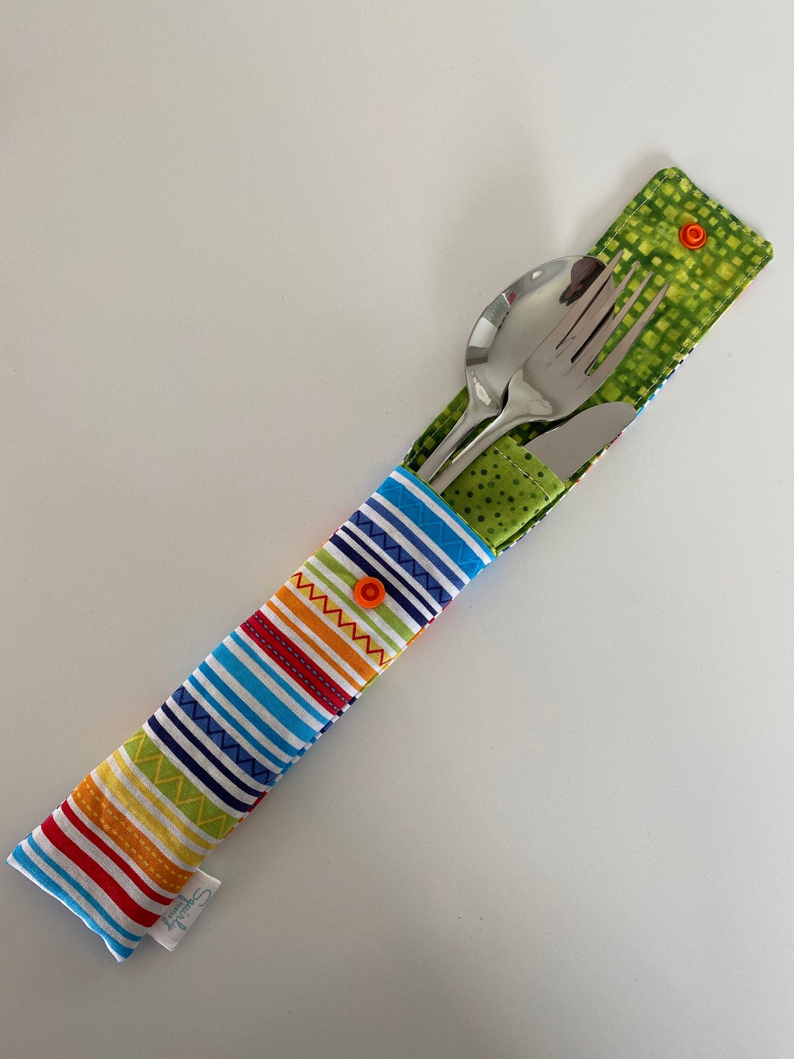 Fabric Cutlery Pouch Etsy