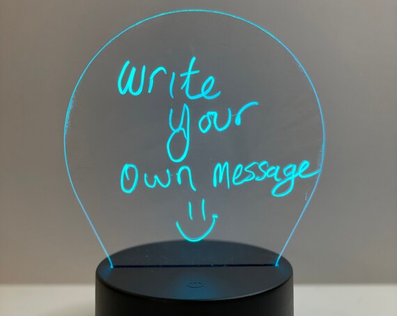 Custom Write Your Own Message LED lights | Custom LED Light With Changeable Message Write Your Own