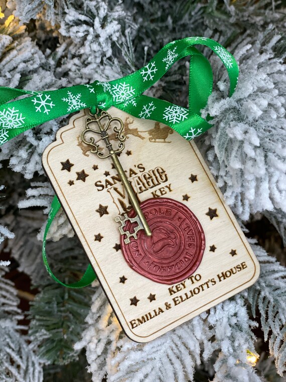 Personalised Magic Santa Key | Santa's Magic Key with Personal Custom Message