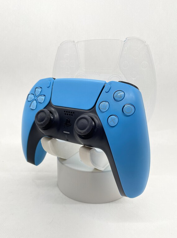 Special Edition White Controller Stand Holder LED lights | Custom Name Engraved Game Station | Xbox PS4 PS5 Gamer Decor Gift Idea