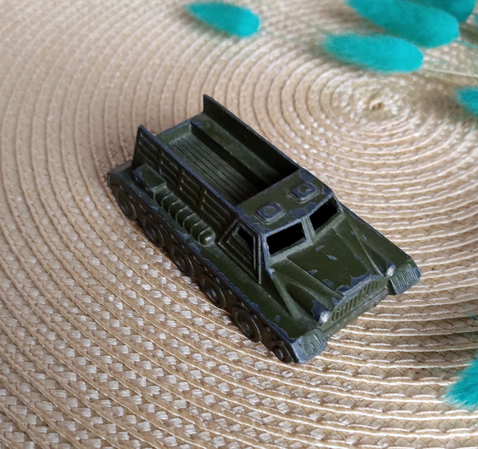 Toy military allterrain vehicle. Vintage military toys. Metal Etsy