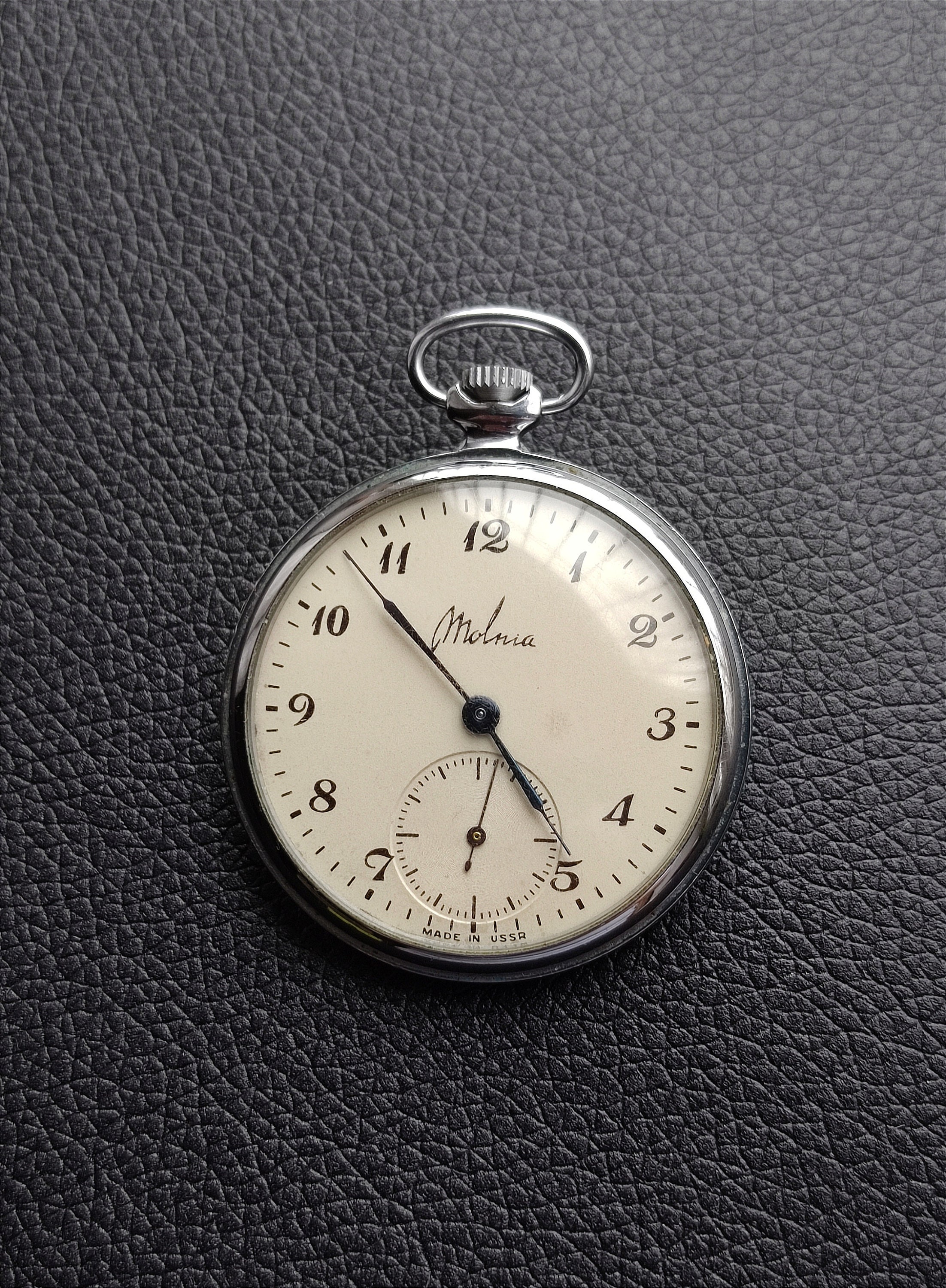 Reloj Molnija Bolsillo Reloj De Bolsillo Antiguo Molnija, Reloj