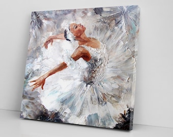 Girl Ballerina | Ballerina Dancing | Illustration Picture | Portrait Drawing | Drawing Print | Ballerina Wall Art | Ballerina Gifts | Art |