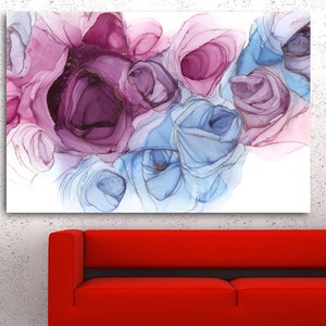 Abstract Colorful | Paint Marble | Canvas Wall Art | Colorful Abstract | Contemporary Art | Prints Wall Art | Marble Texture | Modern Art | 1 Panel