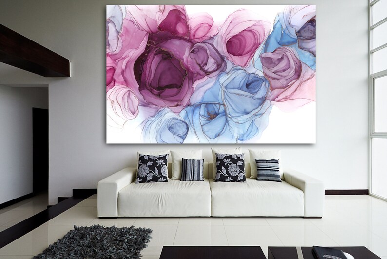 Abstract Colorful | Paint Marble | Canvas Wall Art | Colorful Abstract | Contemporary Art | Prints Wall Art | Marble Texture | Modern Art | image 5